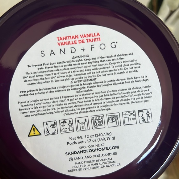 Tahitian Vanilla Scented Candle - Picture 5 of 16